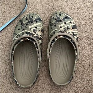 Camo crocs